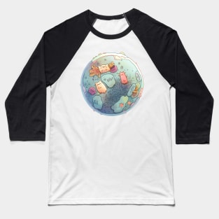 meowcrobiology Baseball T-Shirt